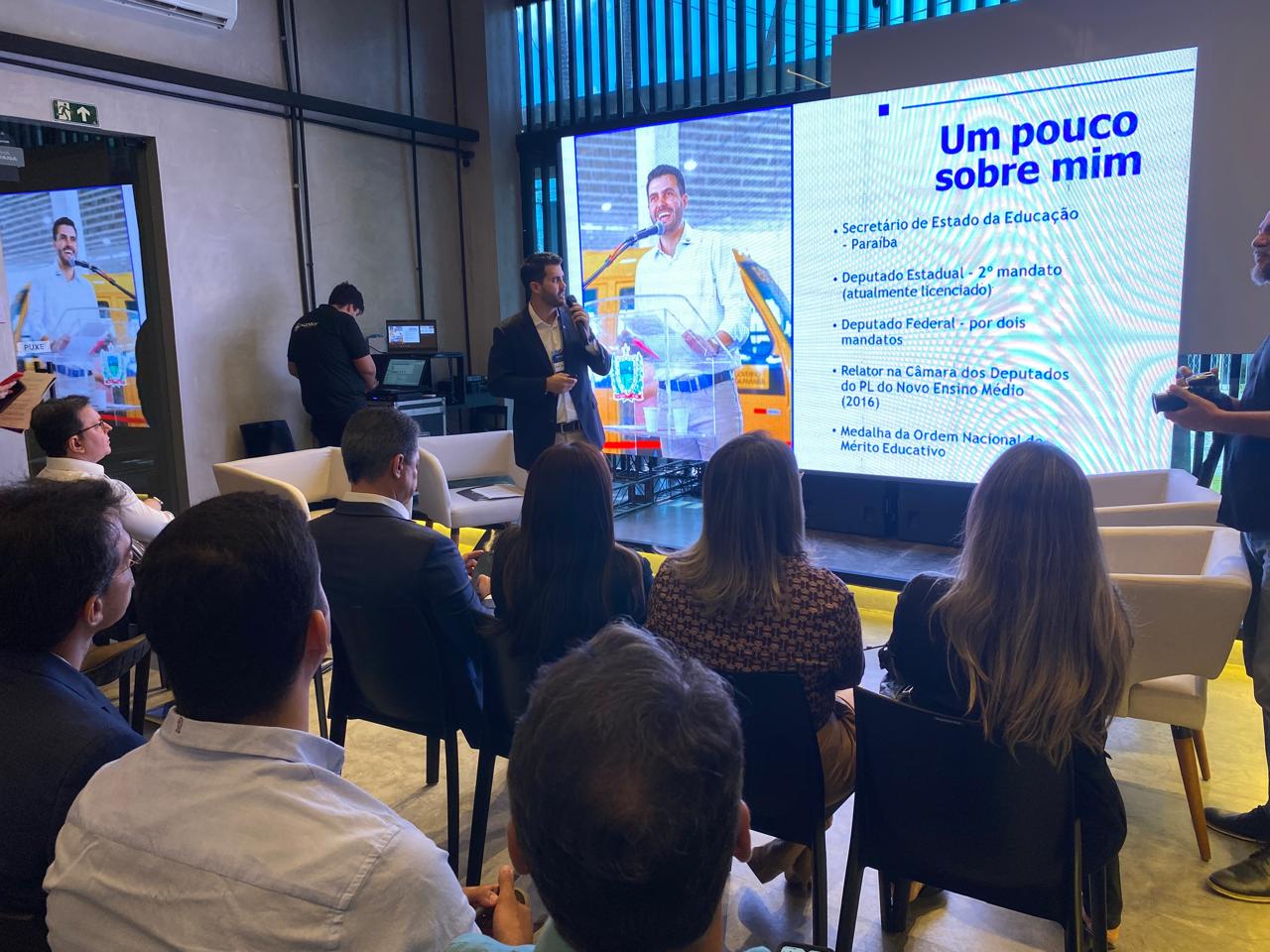 Ilha Tech recebe Sogo e Wilson Filho para discutir como inovação e parcerias estão transformando a Paraíba.